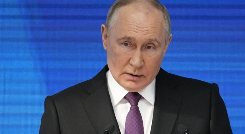 პუტინი კვლავ ემუქრება დასავლეთს და ამტკიცებს, რომ ომი რუსეთს არ დაუწყია