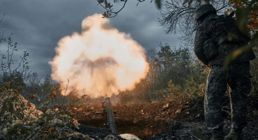უკრაინული სამხედროები რუსებს უკრაინული წარმოების ნაღმმტყორცნებით იგერიებენ