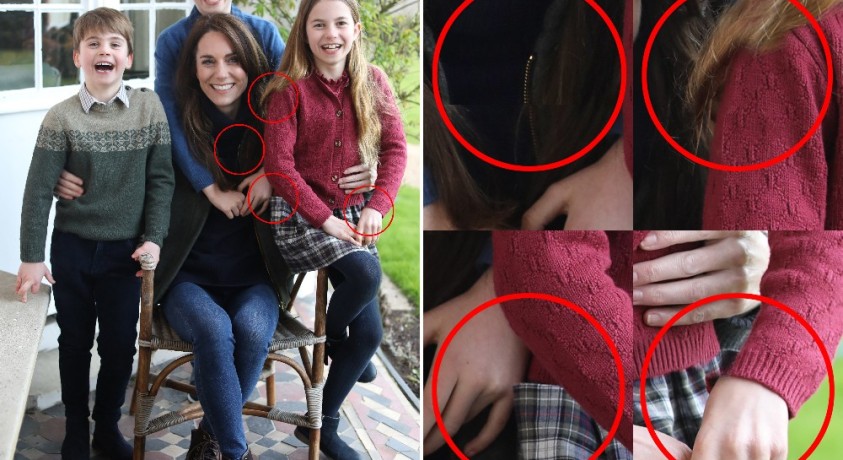 უელსის პრინცესა ბოდიშს იხდის საოჯახო ფოტოს ფოტოშოპით დამუშავებისთვის