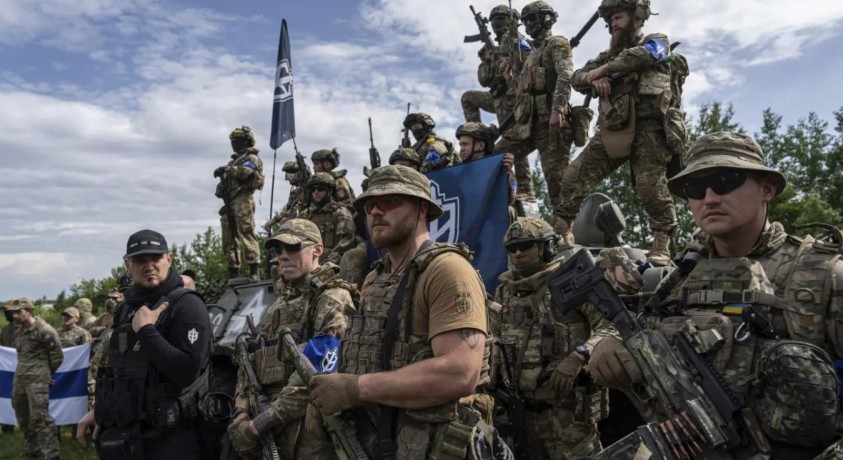 კურსკის ოლქში შეტაკებები გრძელდება