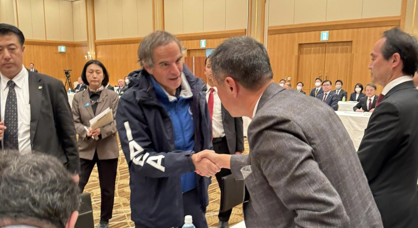 ატომური ენერგიის საერთაშორისო სააგენტოს ხელმძღვანელი ფუკუსიმის ატომურ ელექტროსადგურს ეწვია