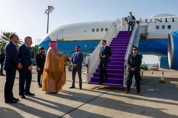 ენტონი ბლინკენი საუდის არაბეთს ეწვია