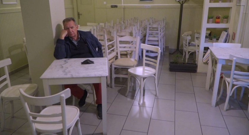 საბერძნეთში რესტორნის მეპატრონეები კარანტინს აპროტესტებენ