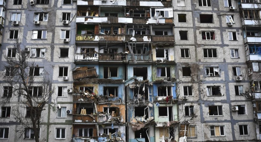 კიევში ჰუმანიტარულმა მისიებმა ის ადგილები მოინახულეს, რომლებიც ბოლო დღეებში დაიბომბა