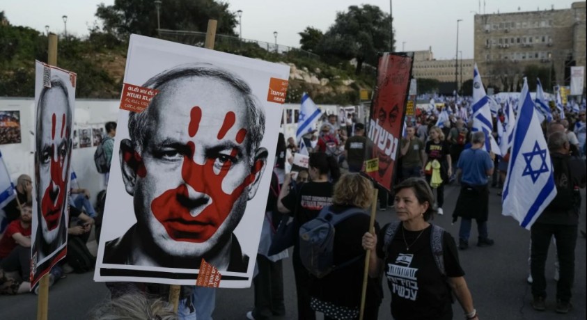 ისრაელში მთავრობის გადადგომის მოთხოვნით ქუჩაში ათასობით მომიტინგე გამოვიდა