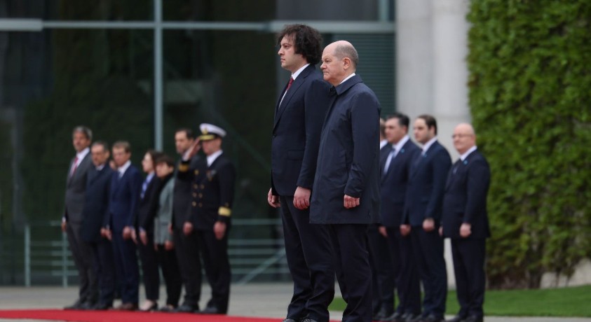 ოლაფ შოლცისა და ირაკლი კობახიძის პრესკონფერენცია – მთავარი აქცენტები