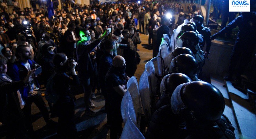 შსს: “ადმინისტრაციული წესით დაკავებულია 11 პირი”