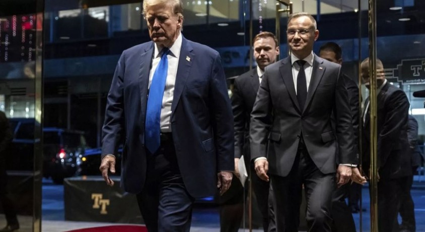 “ის ჩემი მეგობარია” – დონლად ტრამპმა ანდჟეი დუდას უმასპინძლა