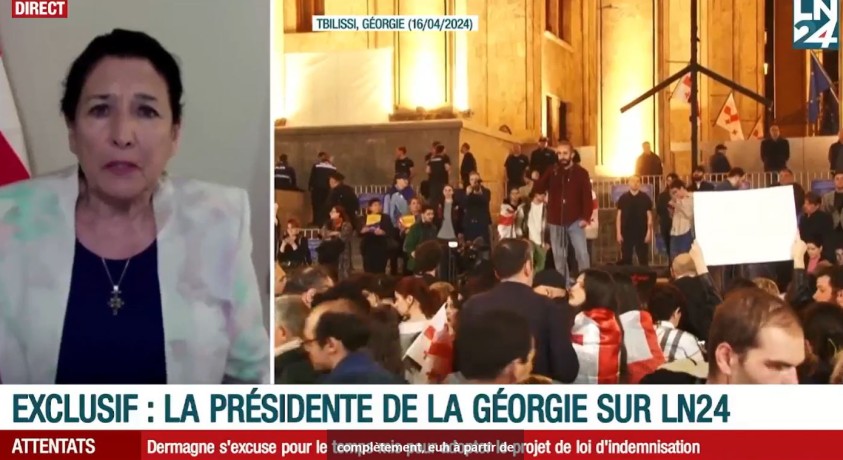 „ქართული ოცნება“ რუსეთის ზეწოლის ან გავლენის ქვეშაა” – სალომე ზურაბიშვილი