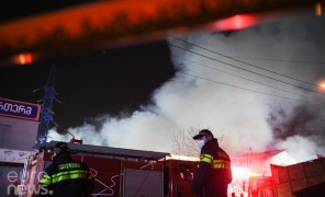 ხანძარი აგლაძის ქუჩაზე ლოკალიზებულია