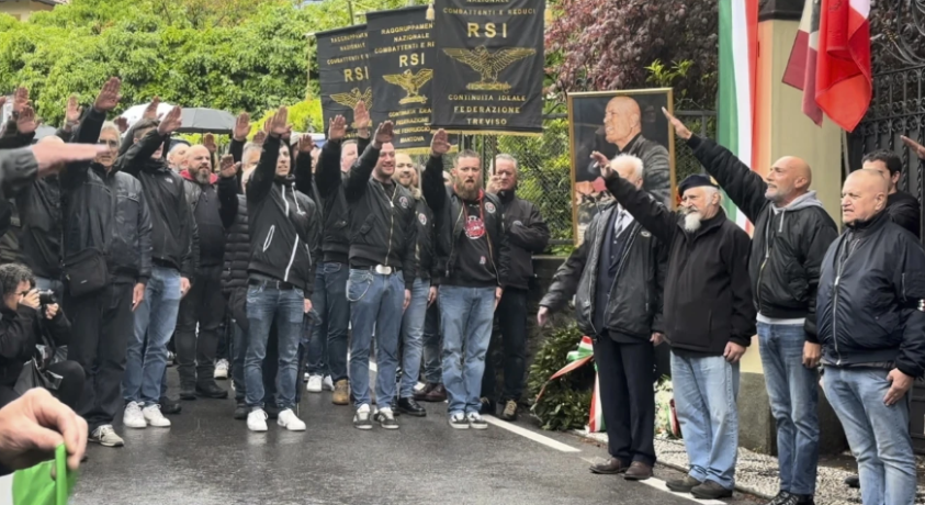 ბენიტო მუსოლინის მხარდამჭერებმა იტალიელი ფაშისტის ხსოვნას პატივი მიაგეს