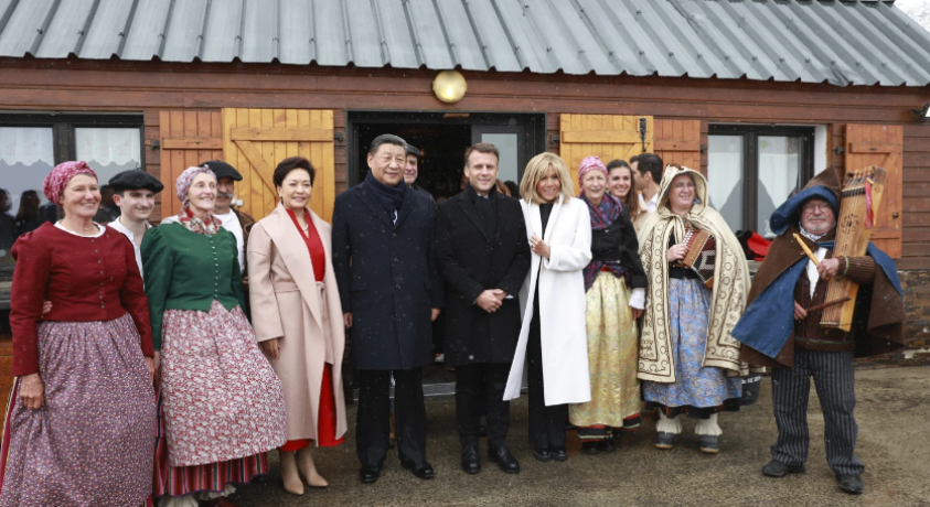 სი ძინპინის ევროპული ტურნე