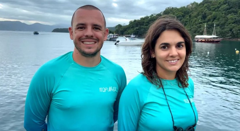 ბრაზილიელი ოკეანოგრაფების წყვილი ოკეანეს სათევზაო ბადის ნარჩენებისგან ასუფთავებს