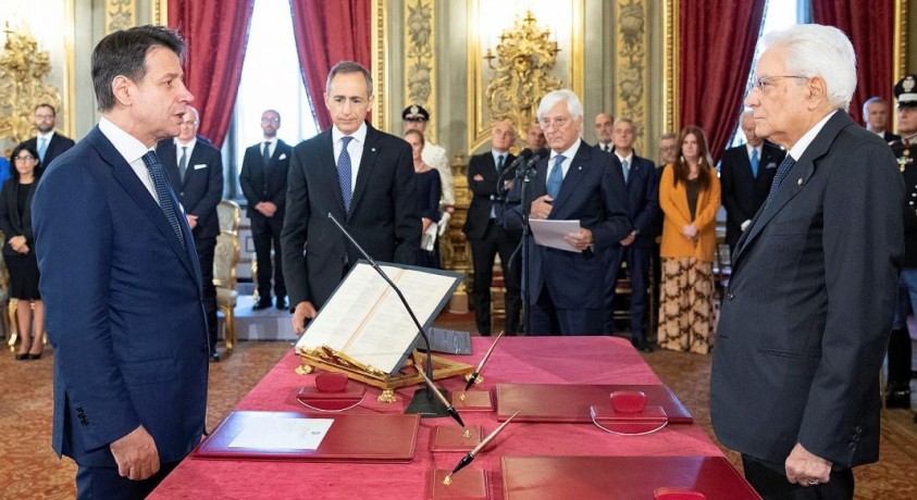 იტალიის პრემიერ-მინისტრმა მარიო დრაგიმ ახალი მთავრობა წარადგინა