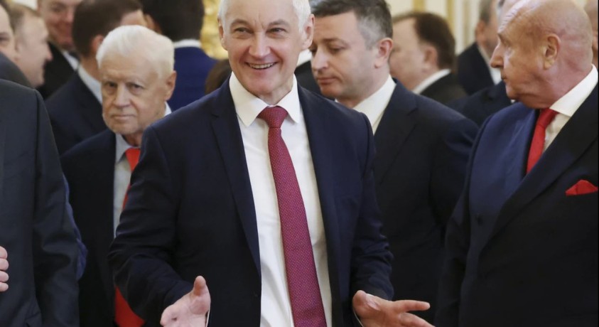 რუსეთის თავდაცვის მინისტრს, სერგეი შოიგუს, ანდრეი ბელოუსოვი შეცვლის