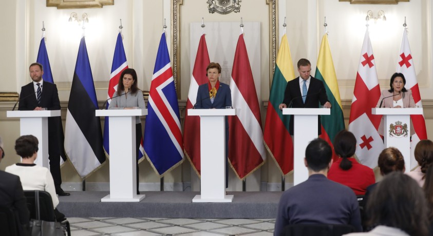 “დღეს დგას საქართველოს გადარჩენის საკითხი” – სალომე ზურაბიშვილი