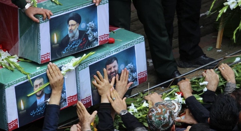 გლოვა ირანში – ისლამურ სახელმწიფოში პრეზიდენტს ემშვიდობებიან