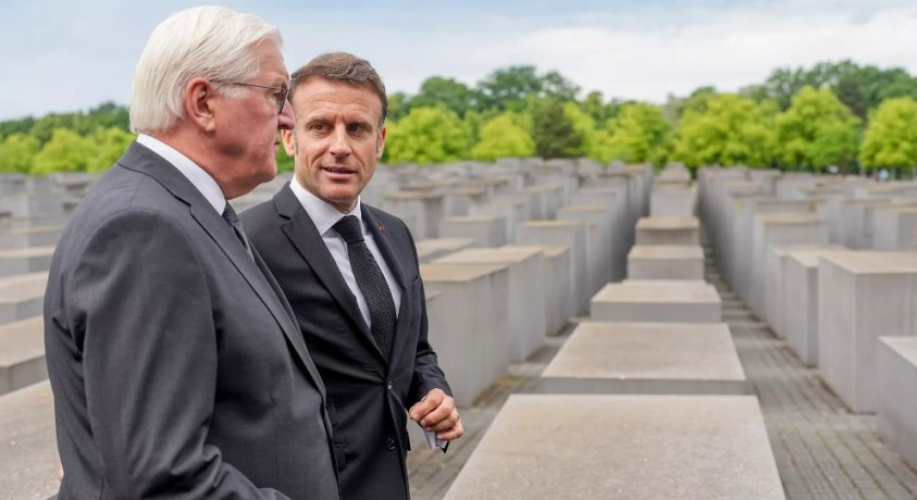 გერმანიაში გრძელდება საფრანგეთის პრეზიდენტის ვიზიტი