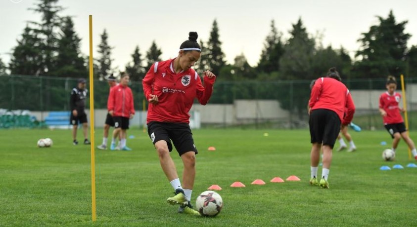 ქალთა ნაკრების ვარჯიში