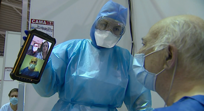 ვირტუალური ვიზიტები კორონავირუსით ინფიცირებულ პაციენტებთან