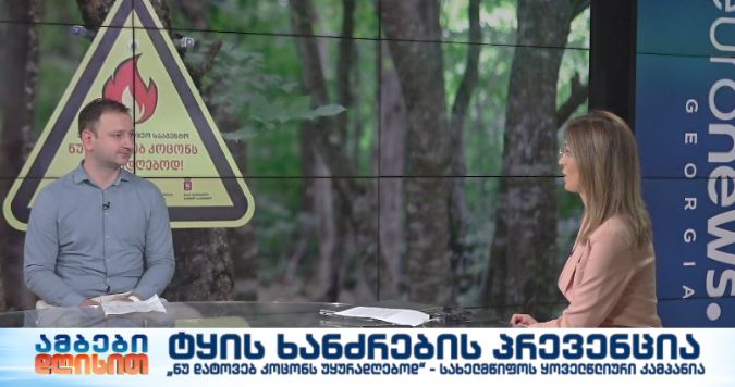 ტყის ხანძრების პრევენცია