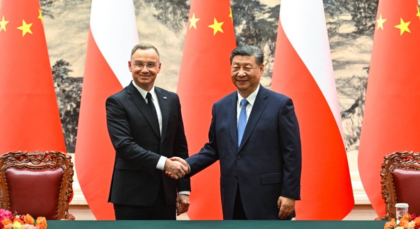 პეკინში პოლონეთისა და ჩინეთის ლიდერების შეხვედრა გაიმართა