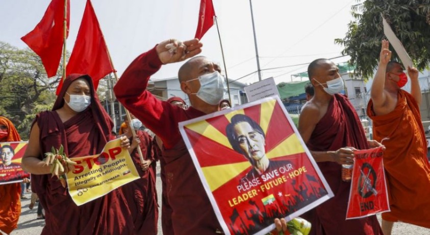 მიანმარში სახელმწიფო გადატრიალების შემდეგ კვლავ დაძაბულობაა