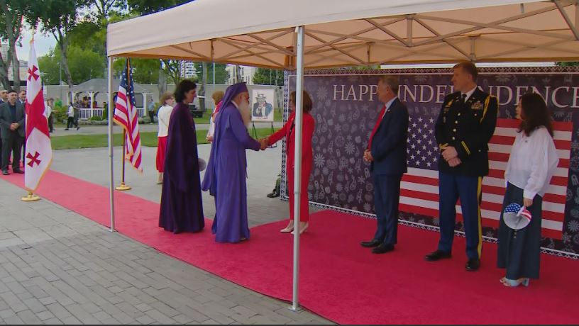 აშშ-ის დამოუკიდებლობის დღე და საზეიმო მიღება საელჩოში