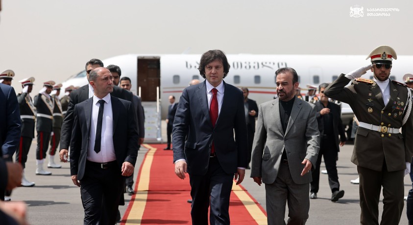 ირაკლი კობახიძე ირანში ჩავიდა