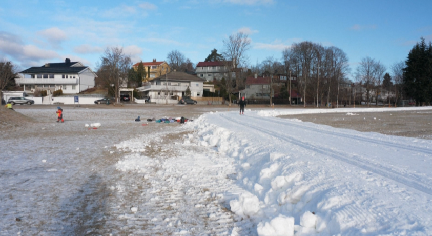 ოსლოში, ქალაქის 4 პარკში, სათხილამური ბილიკები მოეწყობა