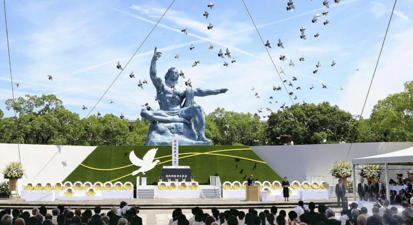 79 წელი ნაგასაკის ტრაგედიიდან – იაპონიაში დაღუპულებს იხსენებენ