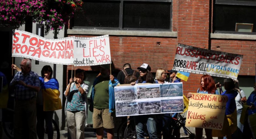 ტორონტოს ფესტივალზე აღარ აჩვენებენ ფილმს „რუსები ომში”