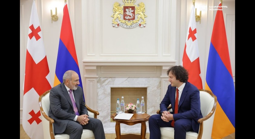 საქართველოსა და სომხეთის პრემიერ-მინისტრებმა პრესკონფერენცია გამართეს