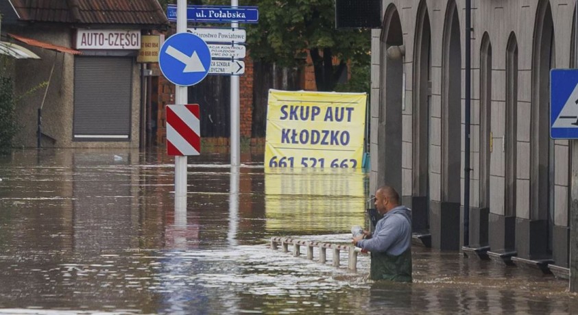 ცენტრალური ევროპის ქვეყნებში წყალდიდობებია