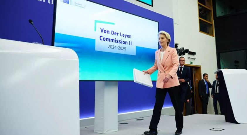 ურსულა ფონ დერ ლაიენმა ევროკომისიის ახალი შემადგენლობა წარადგინა