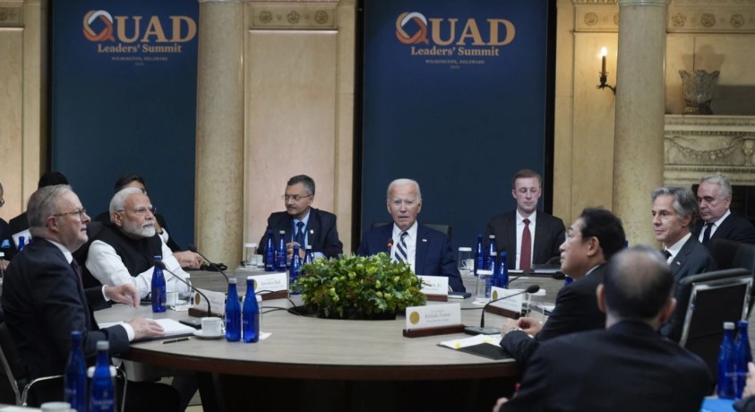 აშშ-ში ოთხმხრივი უსაფრთხოების დიალოგის (QUAD) სამიტი გაიმართა