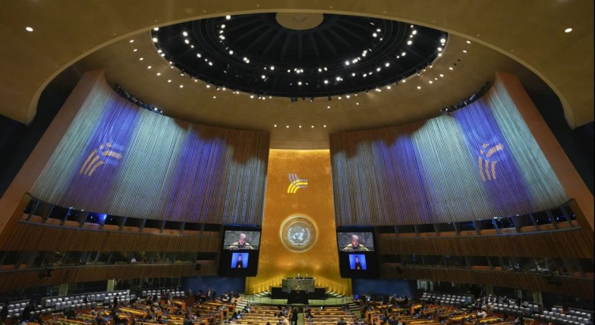 გაეროში იტალიის, პოლონეთისა და ბალტიისპირეთის ქვეყნების ლიდერებმა რუსეთის აგრესიაზე ისაუბრეს