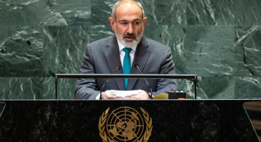 ნიკოლ ფაშინიანმა გაეროში აზერბაიჯანთან სამშვიდობო შეთანხმებაზე ისაუბრა