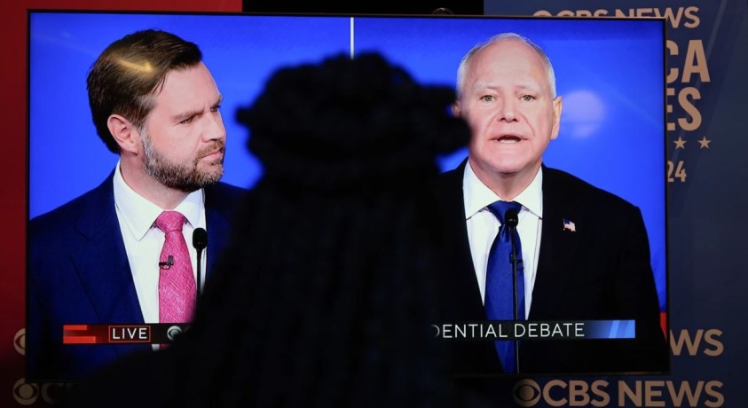 აშშ-ის ვიცეპრეზიდენტობის კანდიდატებს შორის პირველი დებატები გაიმართა