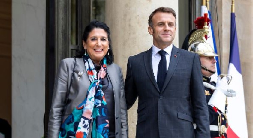 საფრანგეთის რესპუბლიკა მიესალმება ქართველი ხალხის ევროპულ და დემოკრატიულ მისწრაფებებს