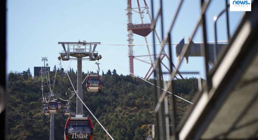 რუსთაველის გამზირისა და მთაწმინდის პარკის დამაკავშირებელი საბაგირო გაიხსნა