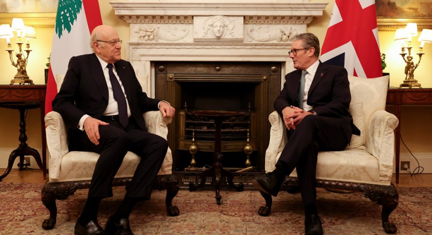 ლონდონში შეხვედრა გამართეს დიდი ბრიტანეთისა და ლიბანის პრემიერ-მინისტრებმა
