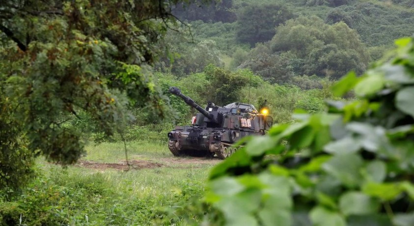 თავდაცვითი ზღუდეები და სამხედრო წვრთნები კორეის ნახევარკუნძულზე