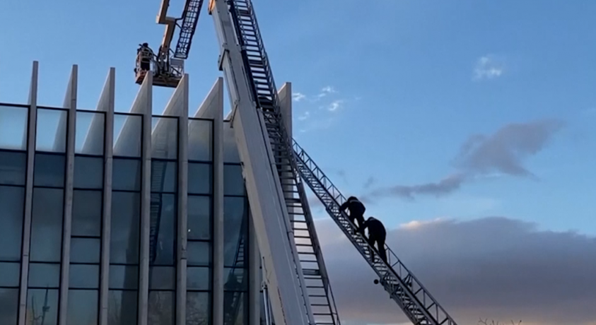 ნიკა მელია პარტიის ცენტრალურ ოფისში გამთენიისას დააკავეს