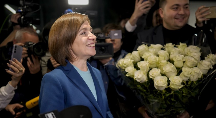 მაია სანდუმ მოლდოვის საპრეზიდენტო არჩევნების მეორე ტურში გაიმარჯვა