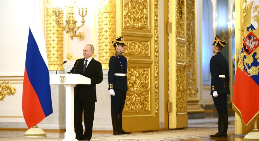 ვლადიმერ პუტინმა კრემლში 28 ახლად დანიშნული ელჩი მიიღო