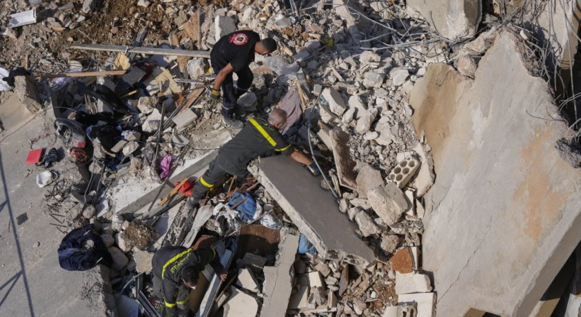 ისრაელმა ლიბანის ბარჯის დასახლებაზე ავიაიერიში მიიტანა