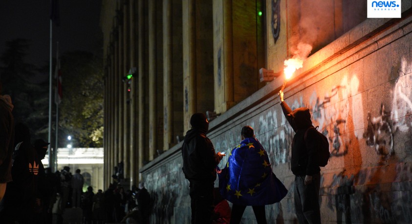 აქციაზე დაკავებულთა ნაამბობი