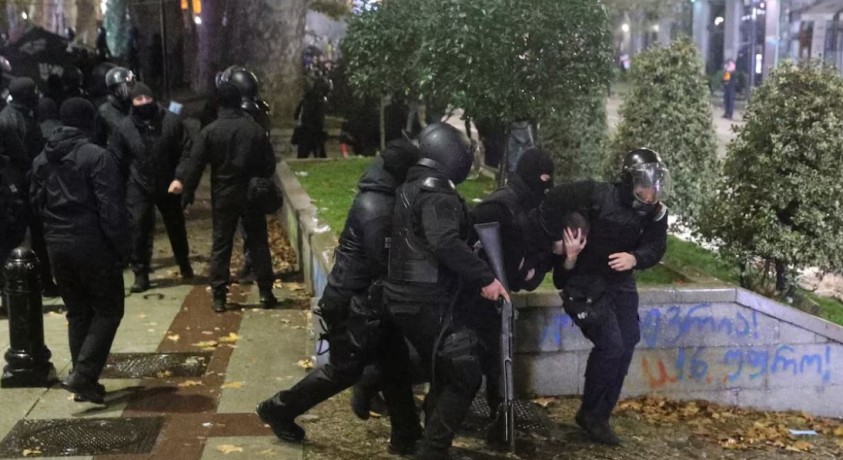 ძალადობა საპროტესტო აქციებზე