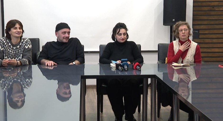 კულტურის სფეროს წარმომადგენლებმა ბრიფინგი გამართეს